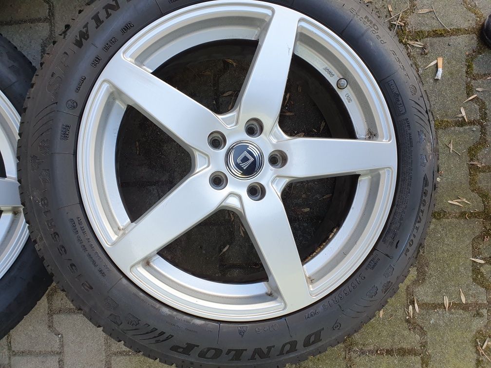 Felgi 18" Diewe Volvo Ford 5x108 ET50+215.55.18 Dunlop