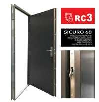Drzwi wejściowe antywłamaniowe RC3 dźwiękochłonne 44Db OD RĘKI +Montaż