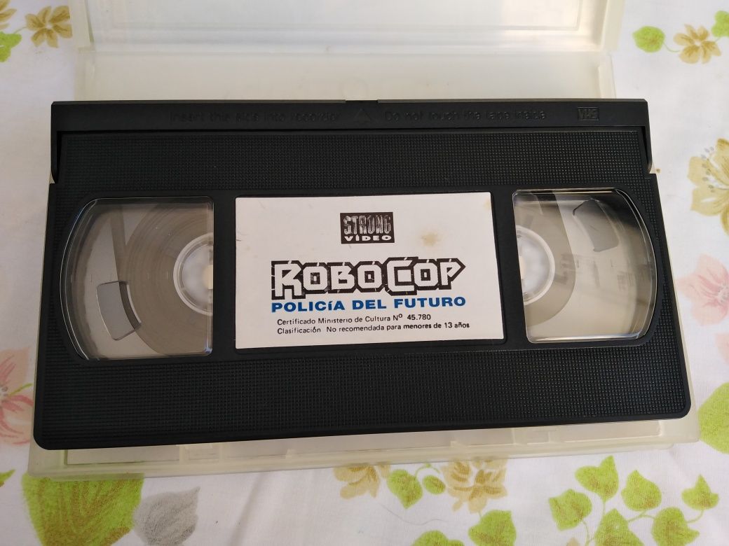 Cassete de Vídeo do Robocop