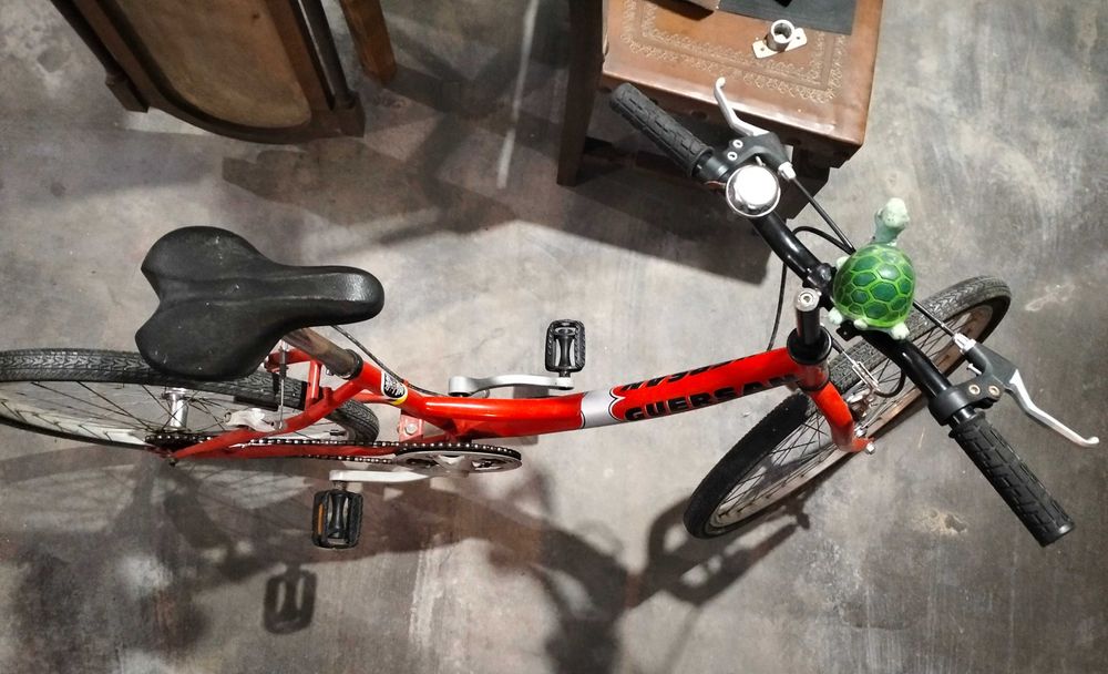 Bicicleta criança como nova roda 26