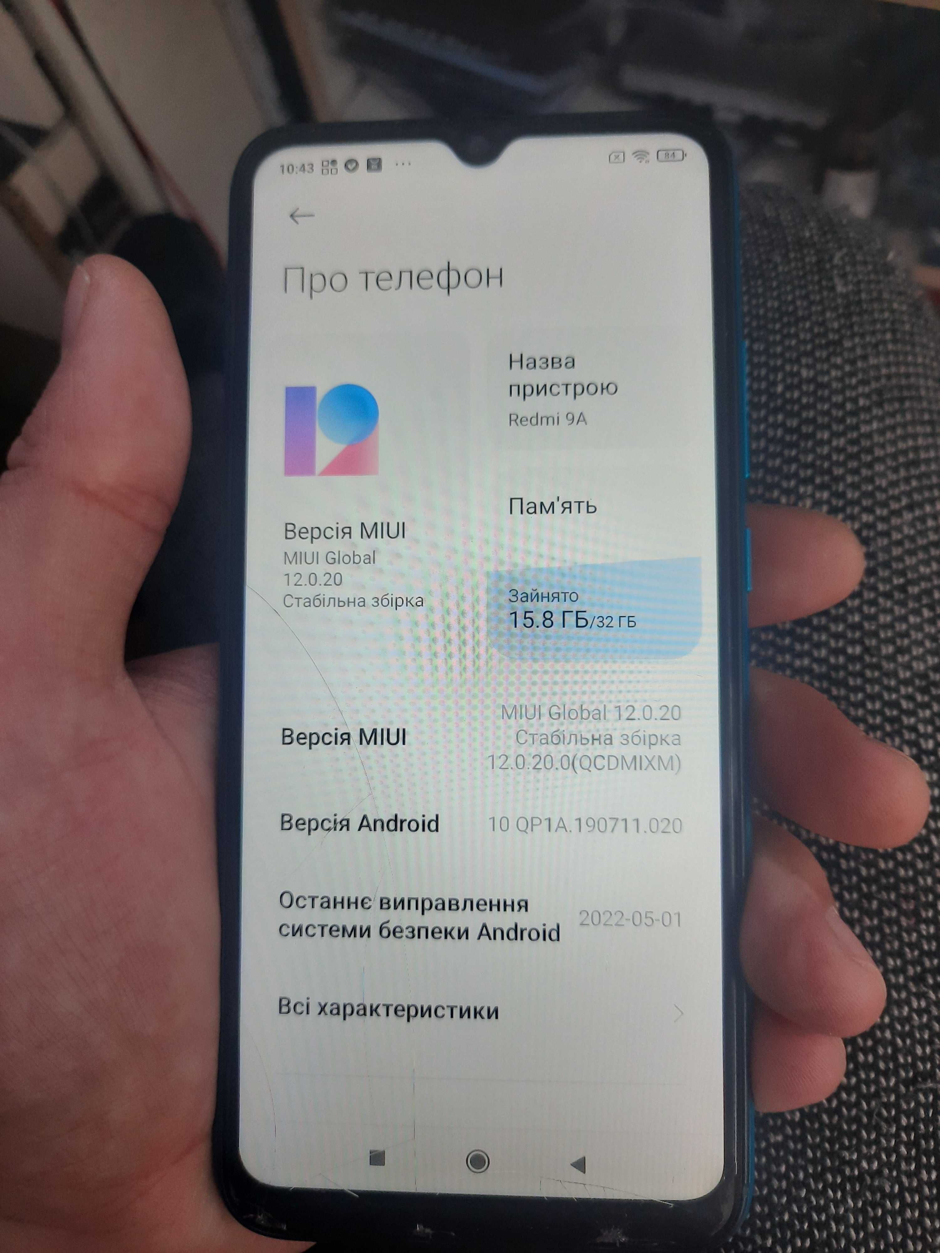 Redmi 9a по частково