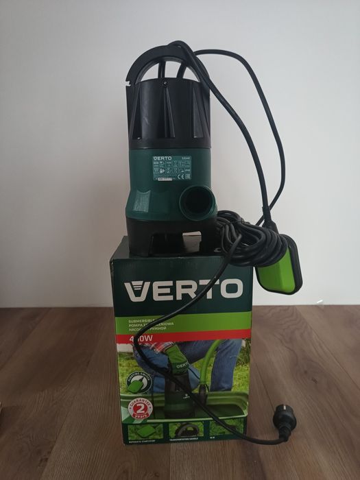 Pompa zanurzeniowa Verto do czystej brudnej wody 400 W 7500 l/h