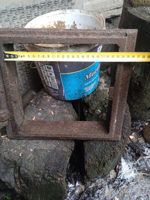 Дверци груби Чугунні