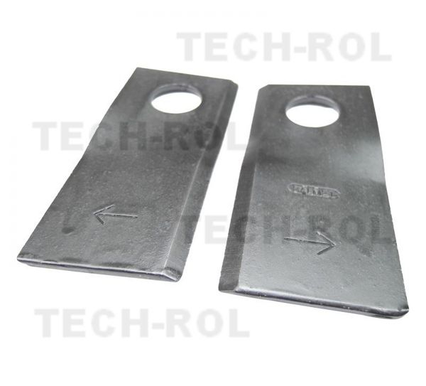 nóż noże do kosiarki rotacyjnej skośne FAMAROL 12x 108x49mm nożyk