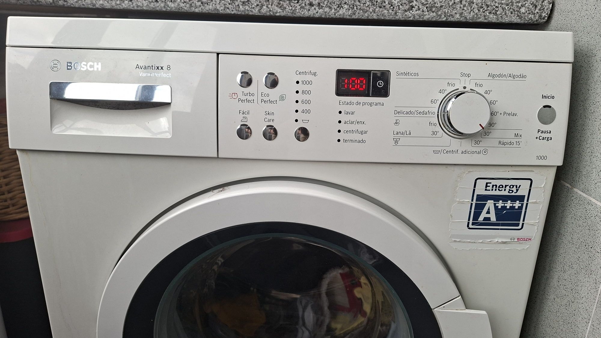 Máquina de Lavar Roupa Bosch 8kg