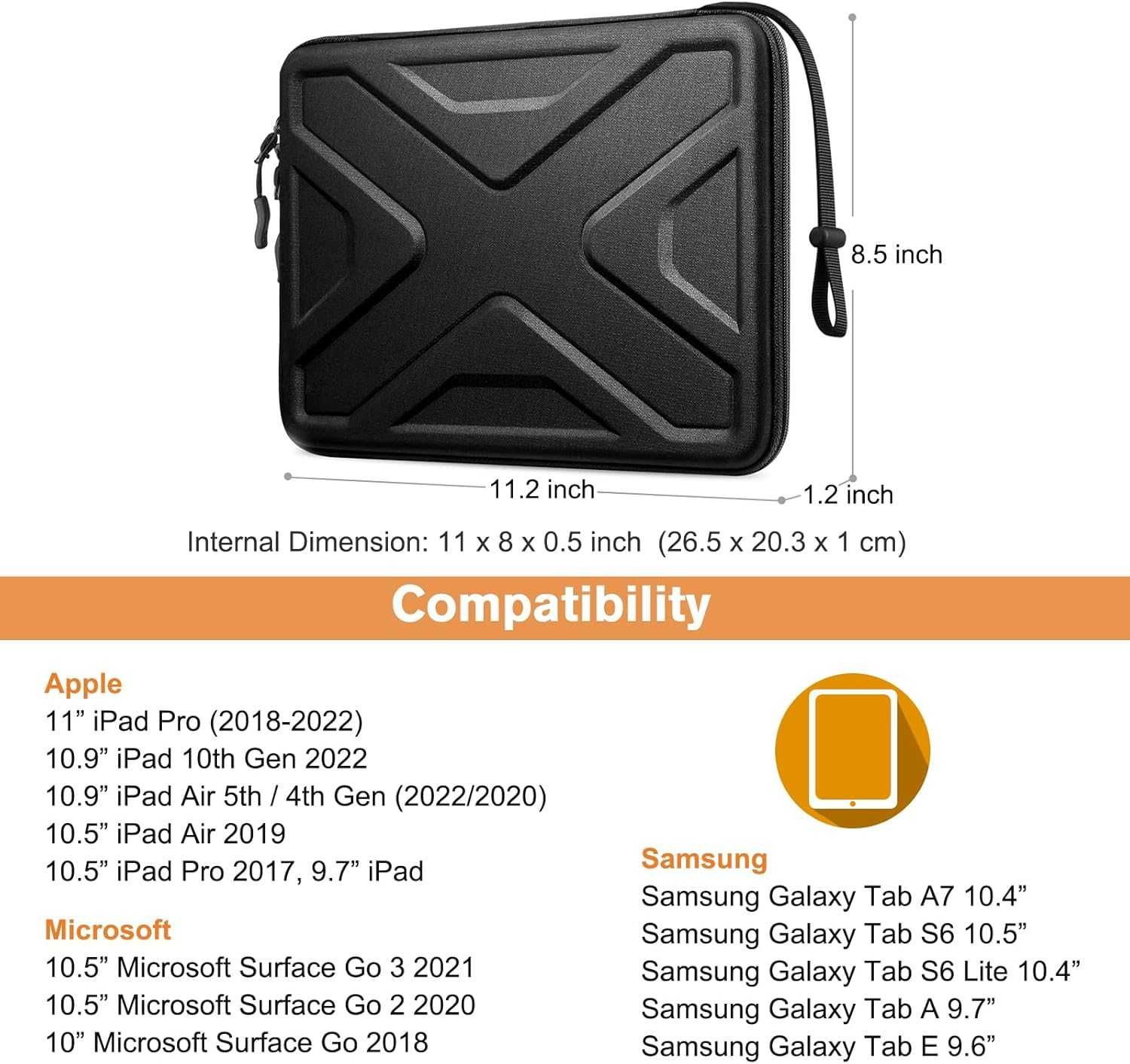Etui case na tablet 27.9 cm iPad Pro M4 i iPad Air M2 2024, 27.9 cm..