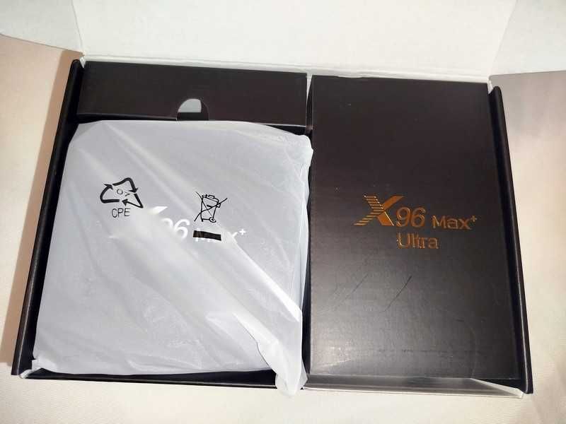 TV Box X96Max Plus Ultra TV 4GB/32GB Dual Wifi 2.4 i 5G / BT4.0 - NOWY