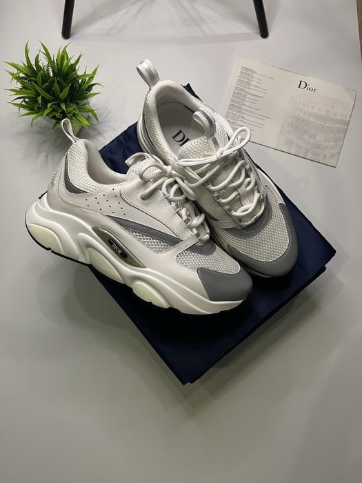 Dior B22 Reflective White/диор б22