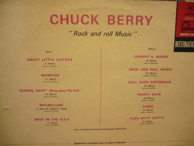 Dwa winyle Chuck Berry.Serdecznie zapraszam.