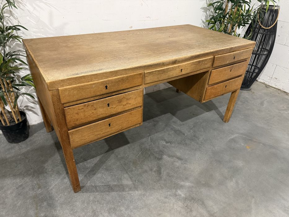 Piękne dębowy biurko lite drewno dowóz wysyłka