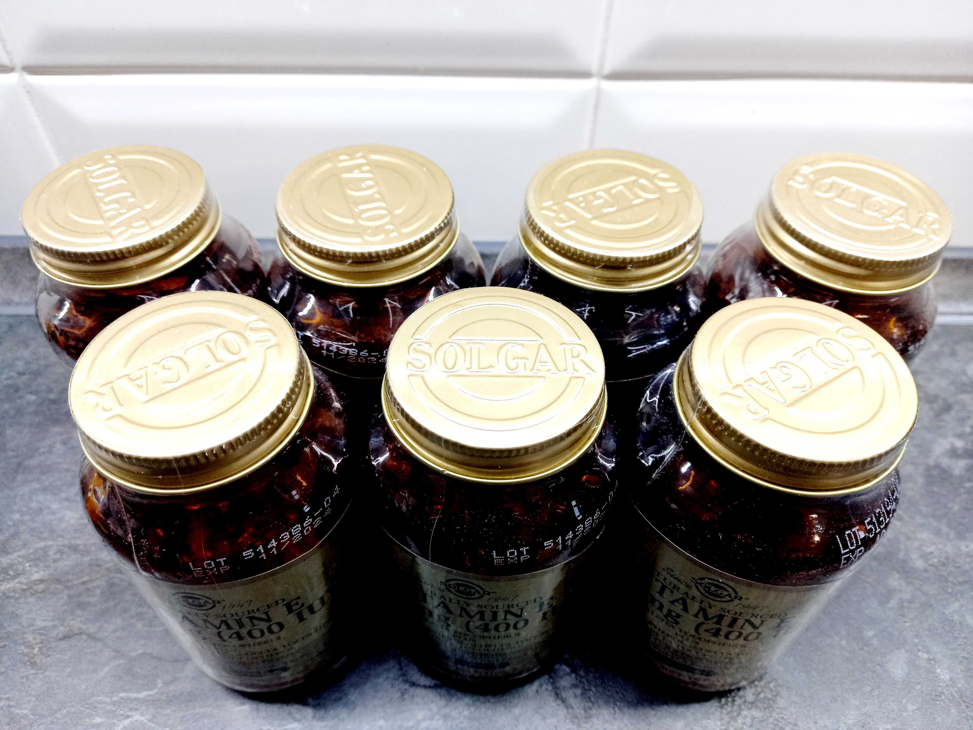 Solgar, Vitamin E-400 (100 капс.), витамин Е-400, вітамін Е