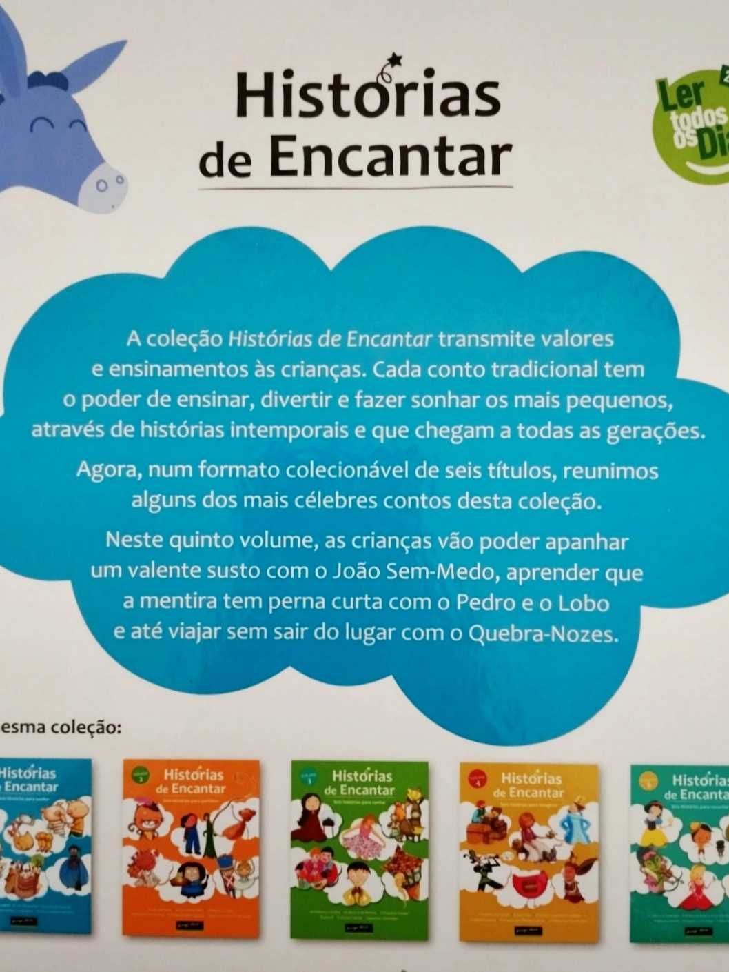 Livro "Histórias de Encantar: Seis Histórias para Embalar"