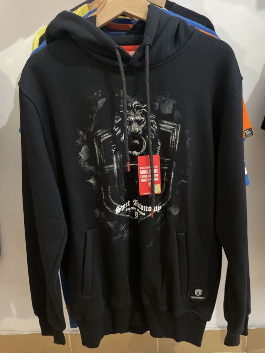 Street autonomy męska bluza z kapturem