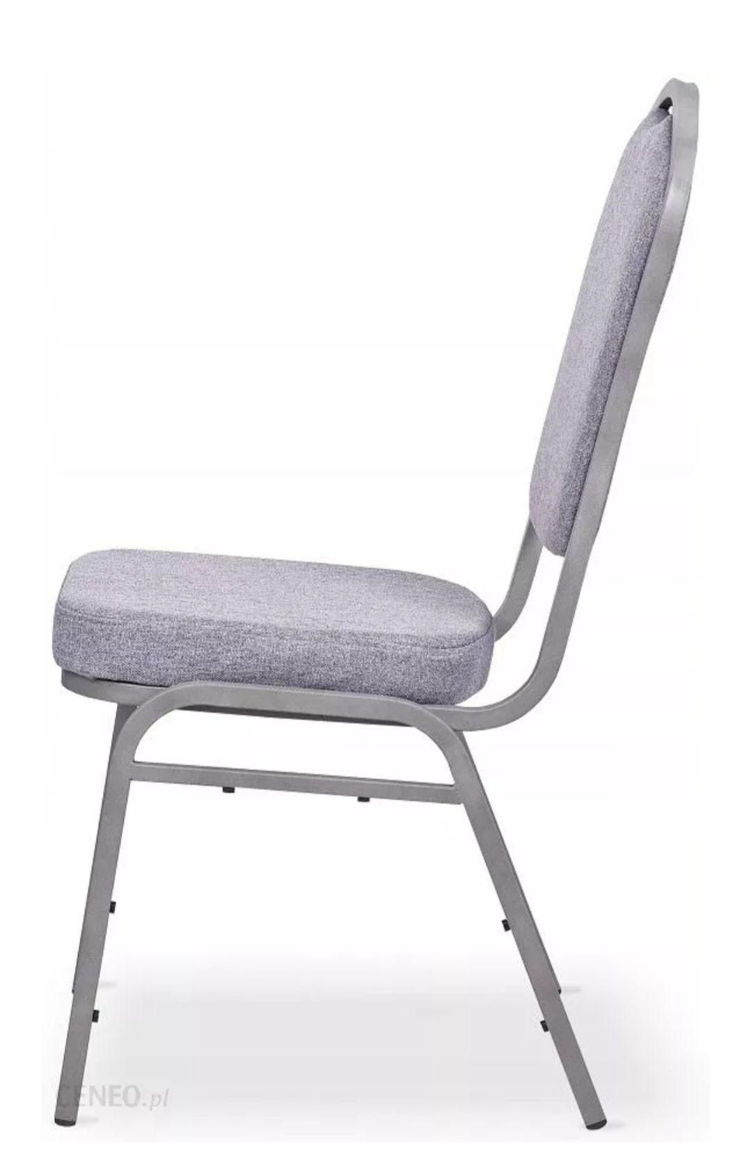 Krzesło metalowe design St 550 Szare
