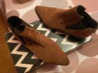 Botins castanhos 36