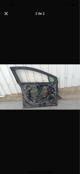 Porta Opel Astra K lado condutor