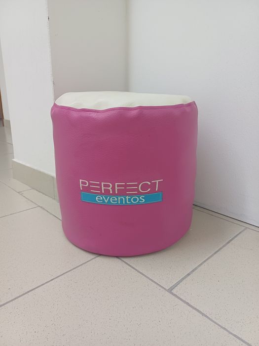 Puff rosa 40 diâmetro