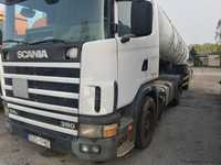 Scania 114L 380 plus naczepa asenizacyjna