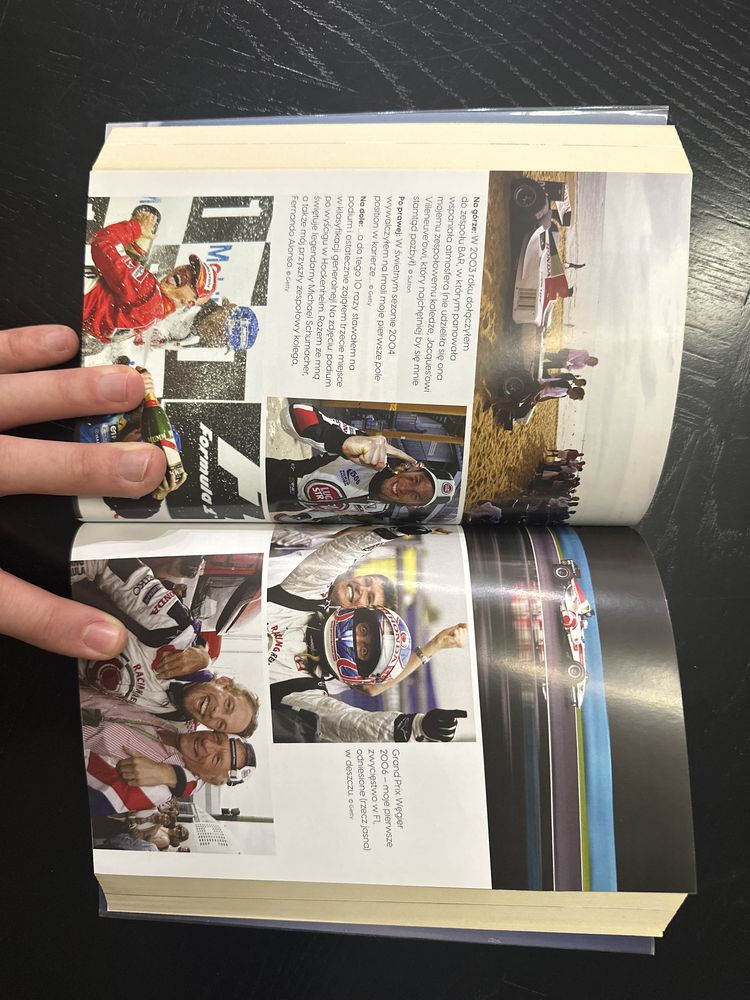 Zycie na maksa Jenson Button Formula 1 autobiografia