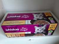 Whiskas mokra karma w galaretce dla kota 40x85g