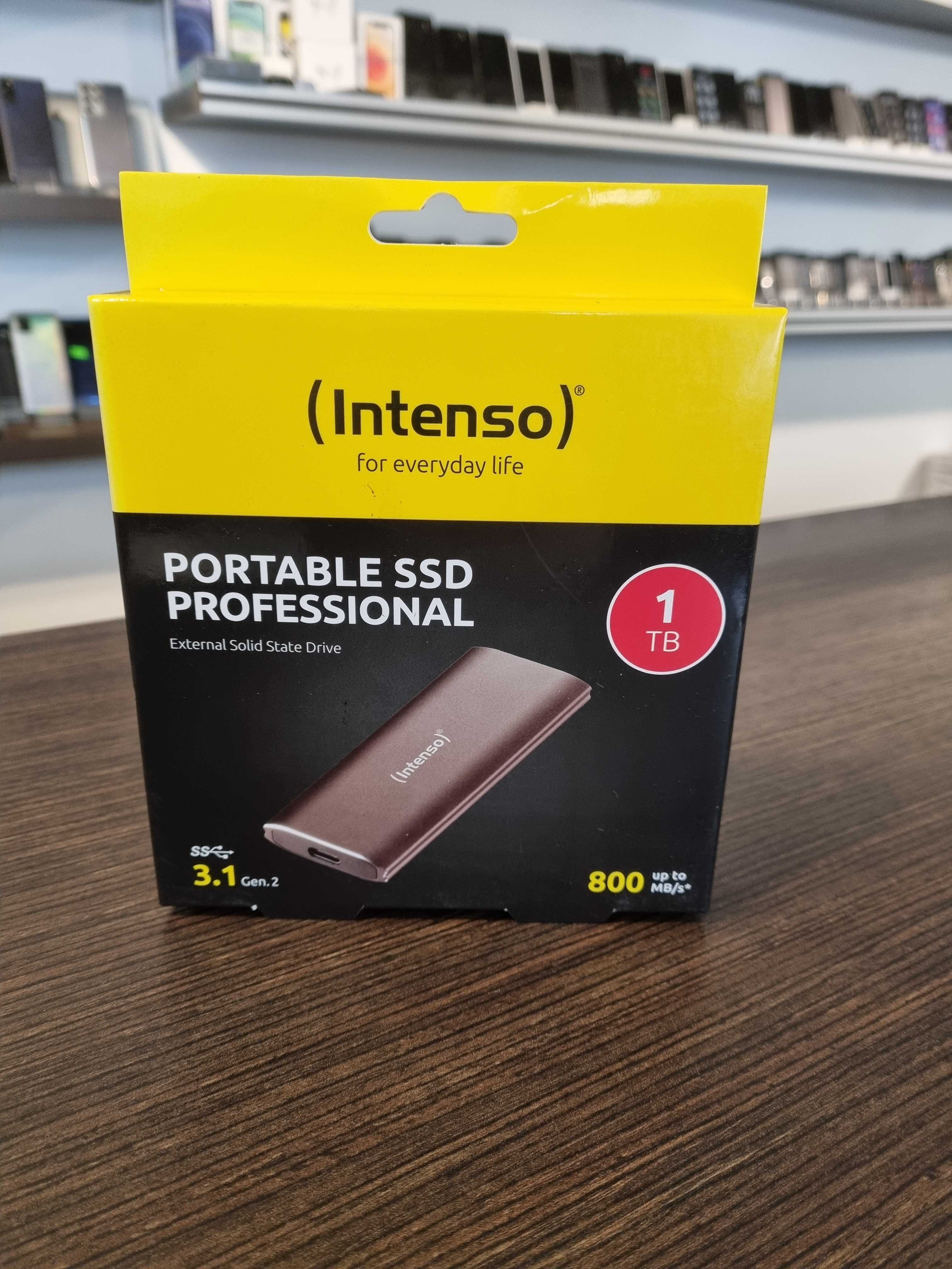 Dysk zewnętrzny  Intenso Portable SSD Professional  1 TB USB 3.1 Gen 2