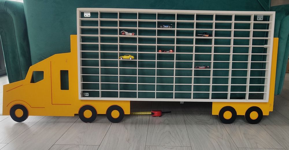 Półka na resorami, małe samochody 140x56-  110aut