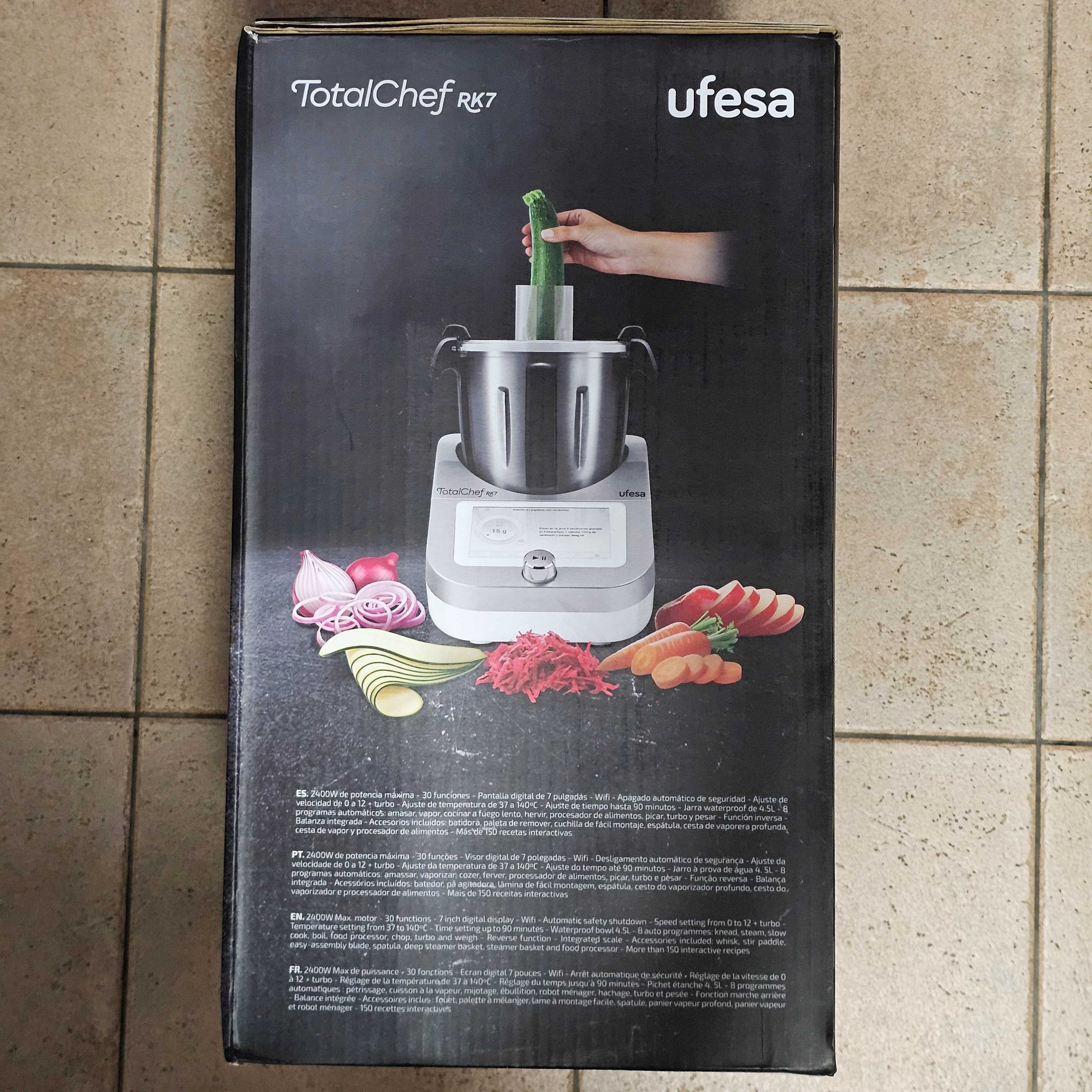 Ufesa Totalchef Rk7 Robot Kuchenny, Srebrny, 4.5 l