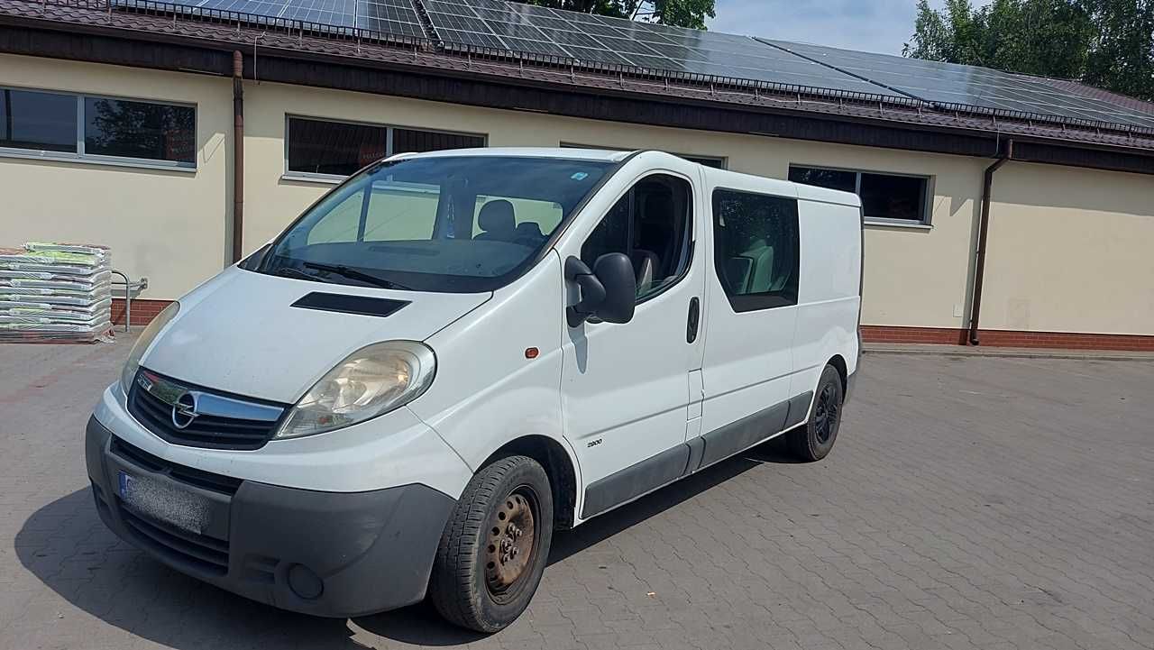 Opel Vivaro 2.0 Long 2008r 114KM 6-Osob Holenderka DB stan!Zamiana!