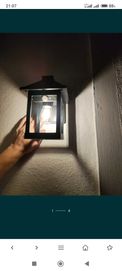 Lampa ścienna na ścianę Ogrodowa LED z Czujnikiem Ruchu Lampka Nowa