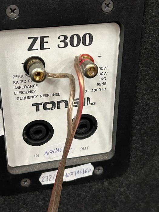 Kolumny głośnikowe Tonsil 300w