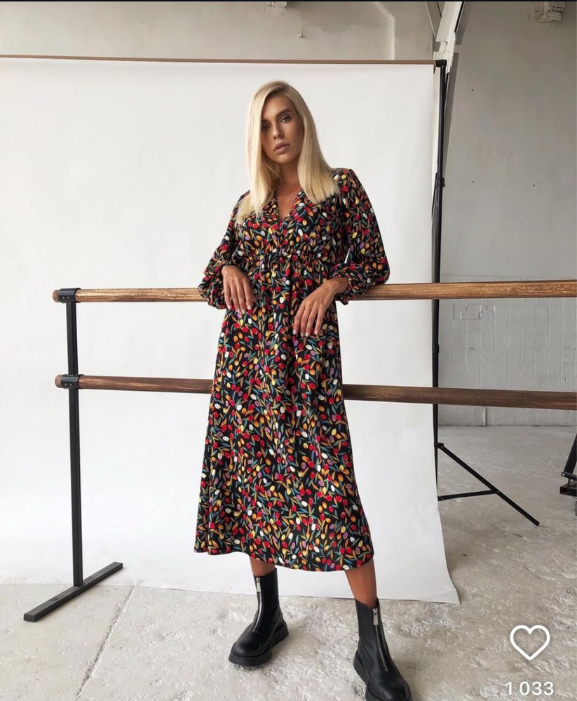 Сукня міді S-M Vivid Store літня