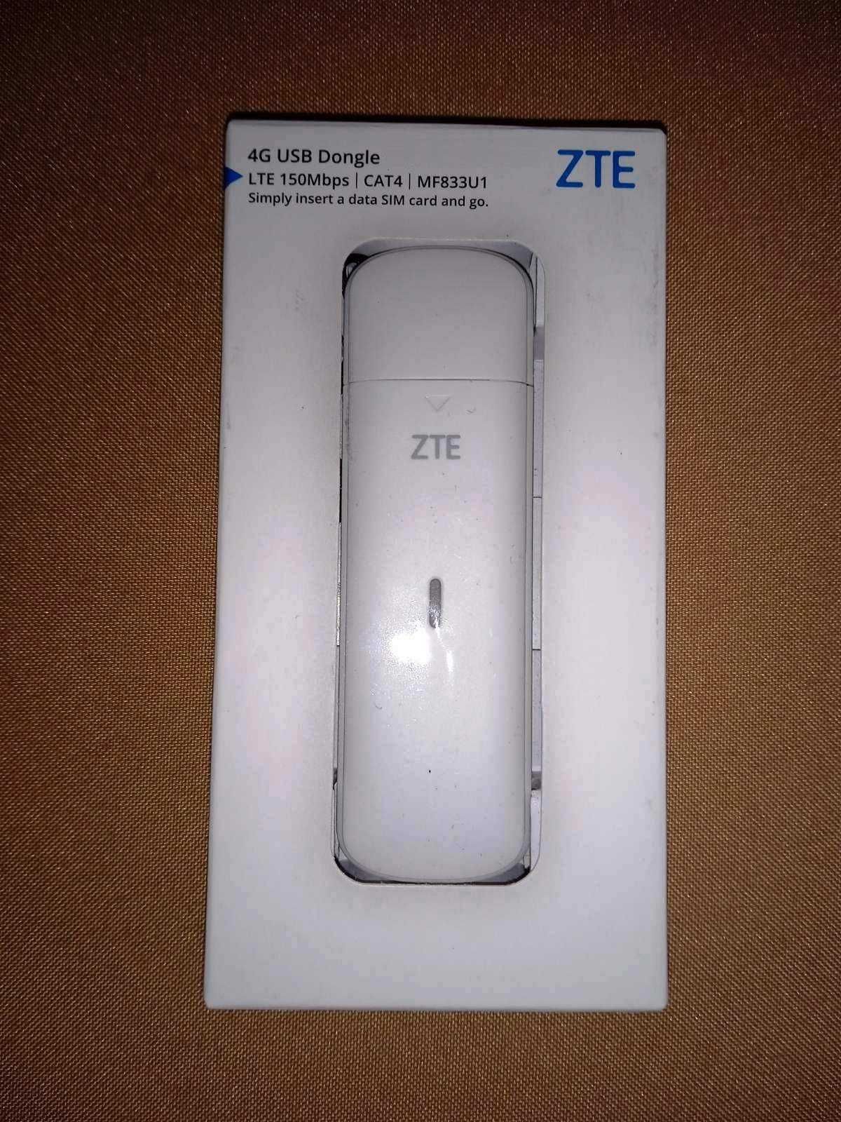 Модем 4G LTE ZTE MF833U1 Hilink Cat.4 150 mBps, все частоты