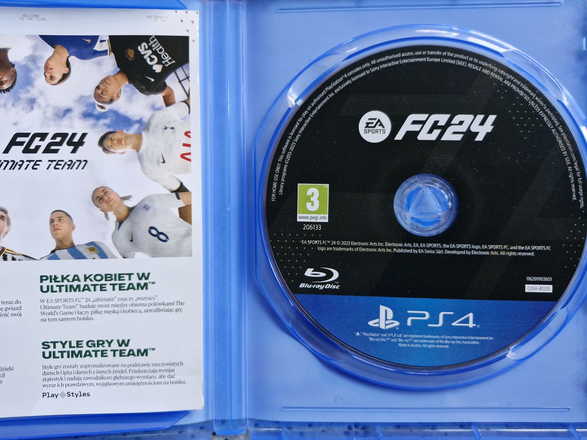 Fc 24 gra na PS4