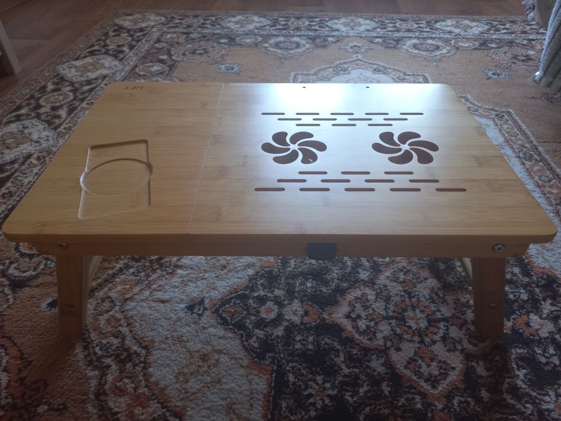 Бамбуковий столик для ноутбука UFT