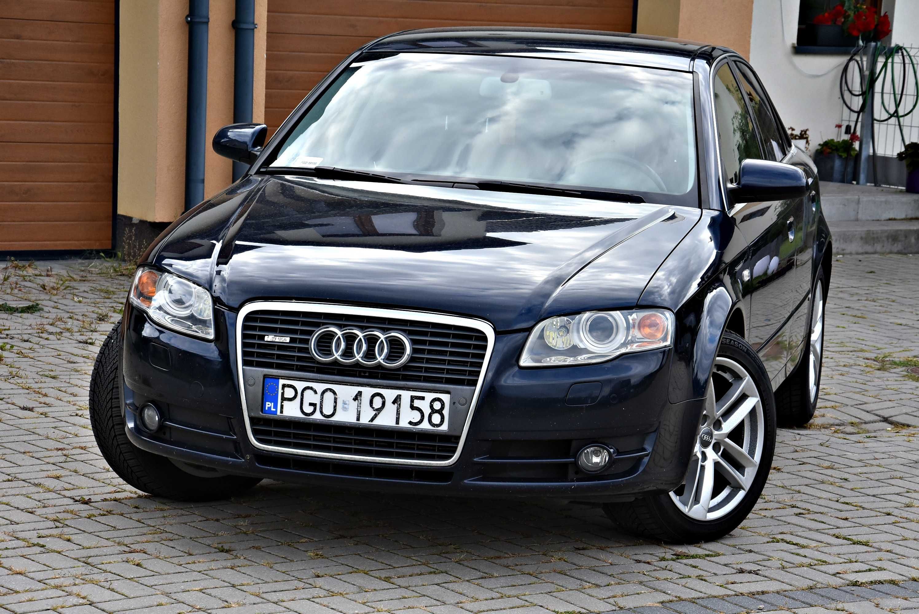 Ładne Audi A4 B7 2005r 2.0TDI 140KM S-LINE Xenon BOSSE MMI Super Stan