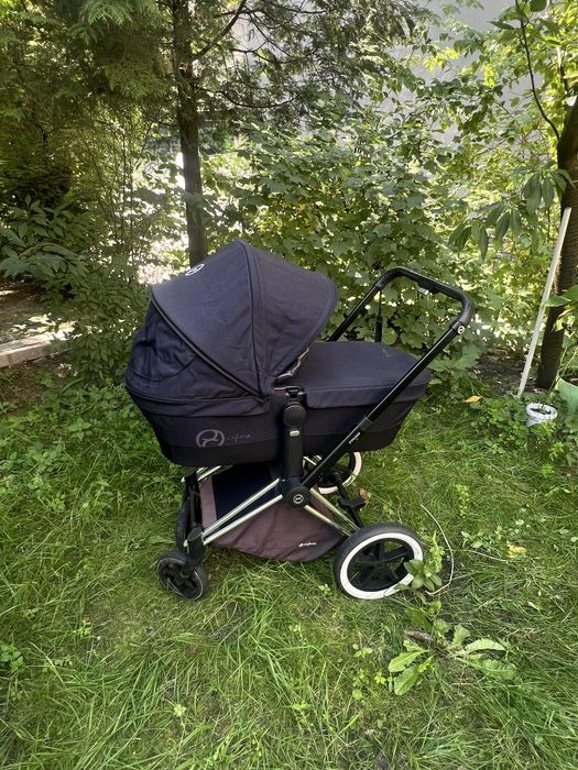 Cybex Priam platinum 2 in 1 каляска люлька прогулка коляска візок