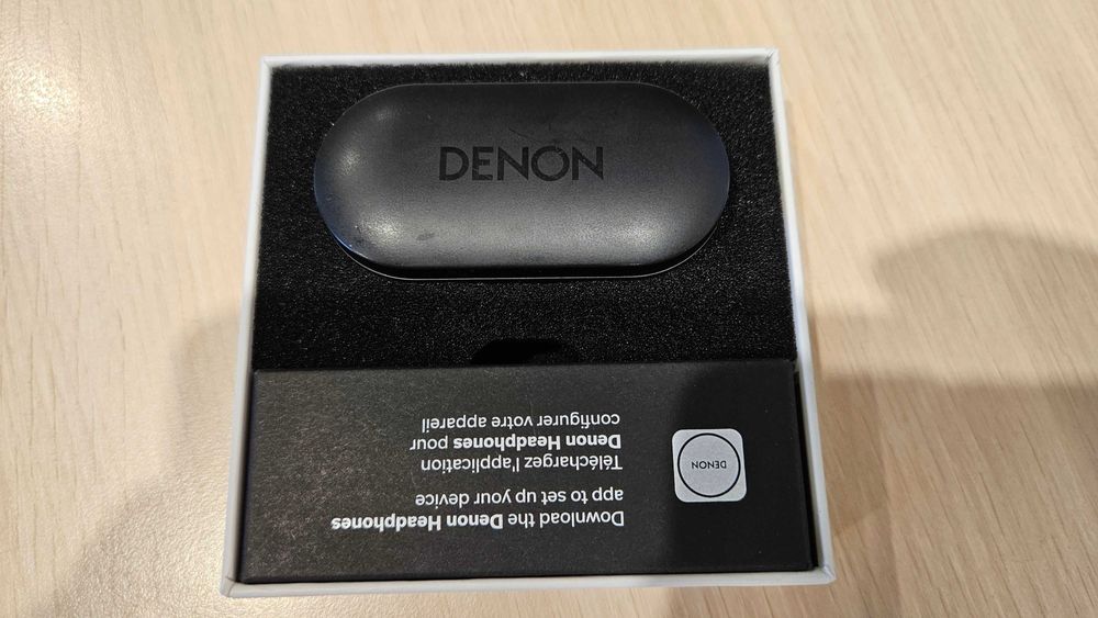 Słuchawki bezprzewodowe Denon PerL Dokanałowe Bluetooth 5.0 Czarny