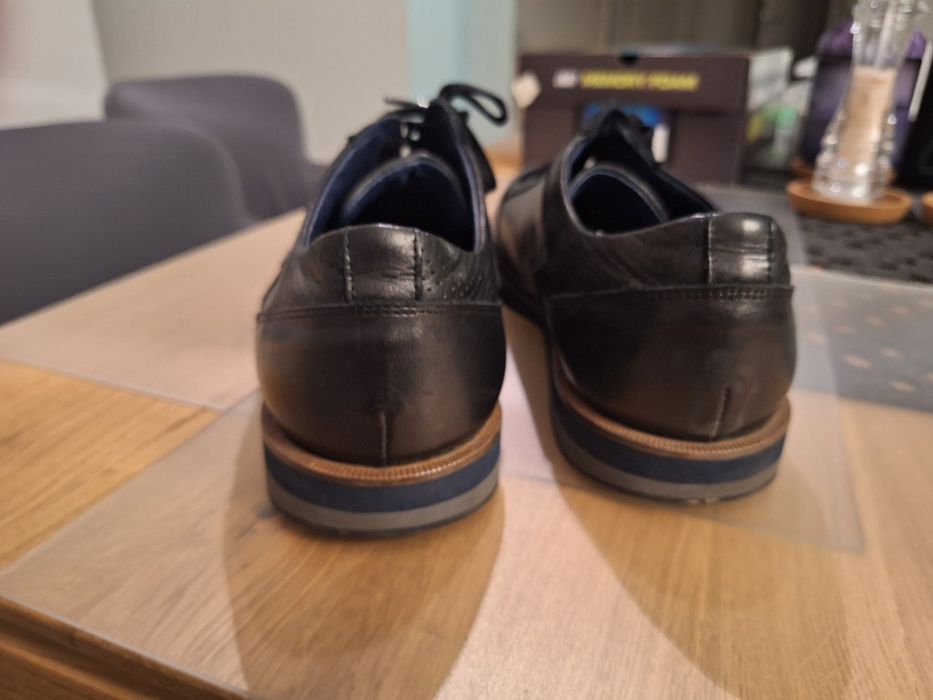 Bury męskie sneakersy skóra naturalna - rozmiar 44