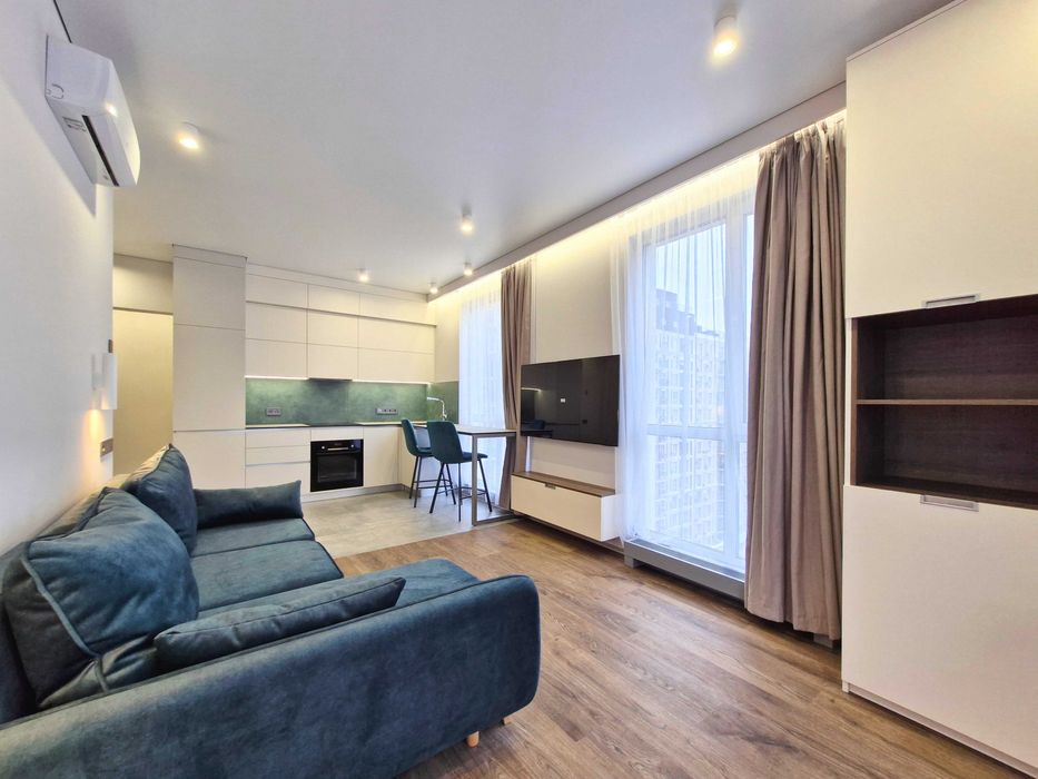 Продам 1к+ кухня-вітальня! ЖК Нова Англія / Новая Англия! Метро 10хв.