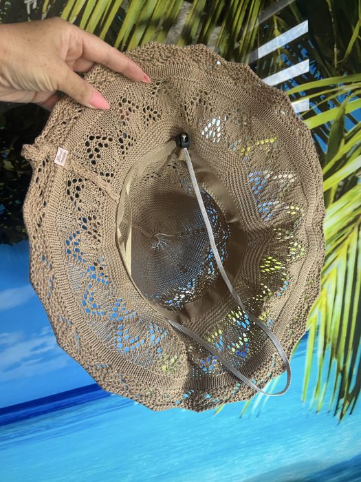 Przepiekny Kapelusz Hand made