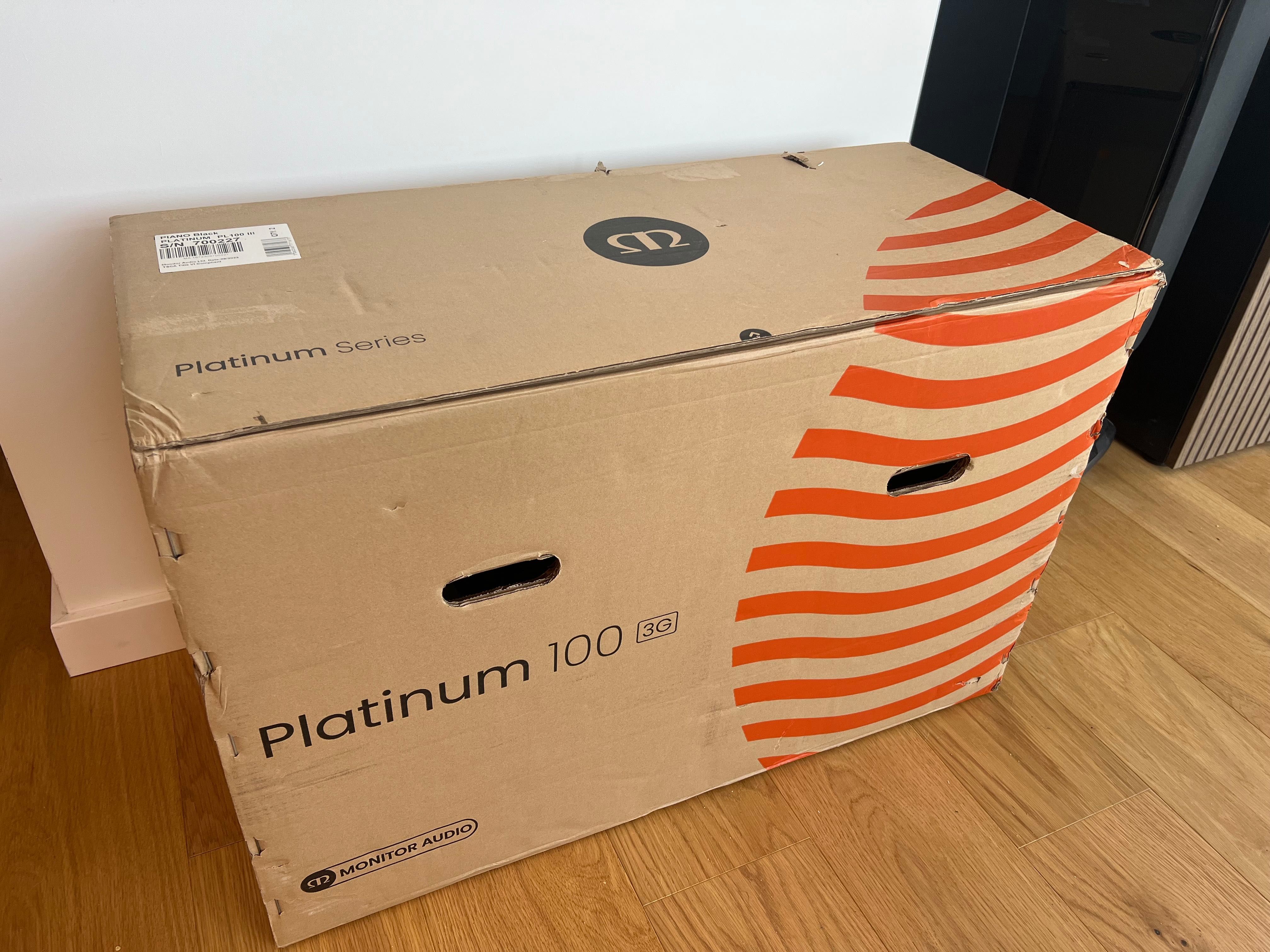 głośniki MONITOR AUDIO Platinum 100 3G poekspozycyjny komplet sklepowy