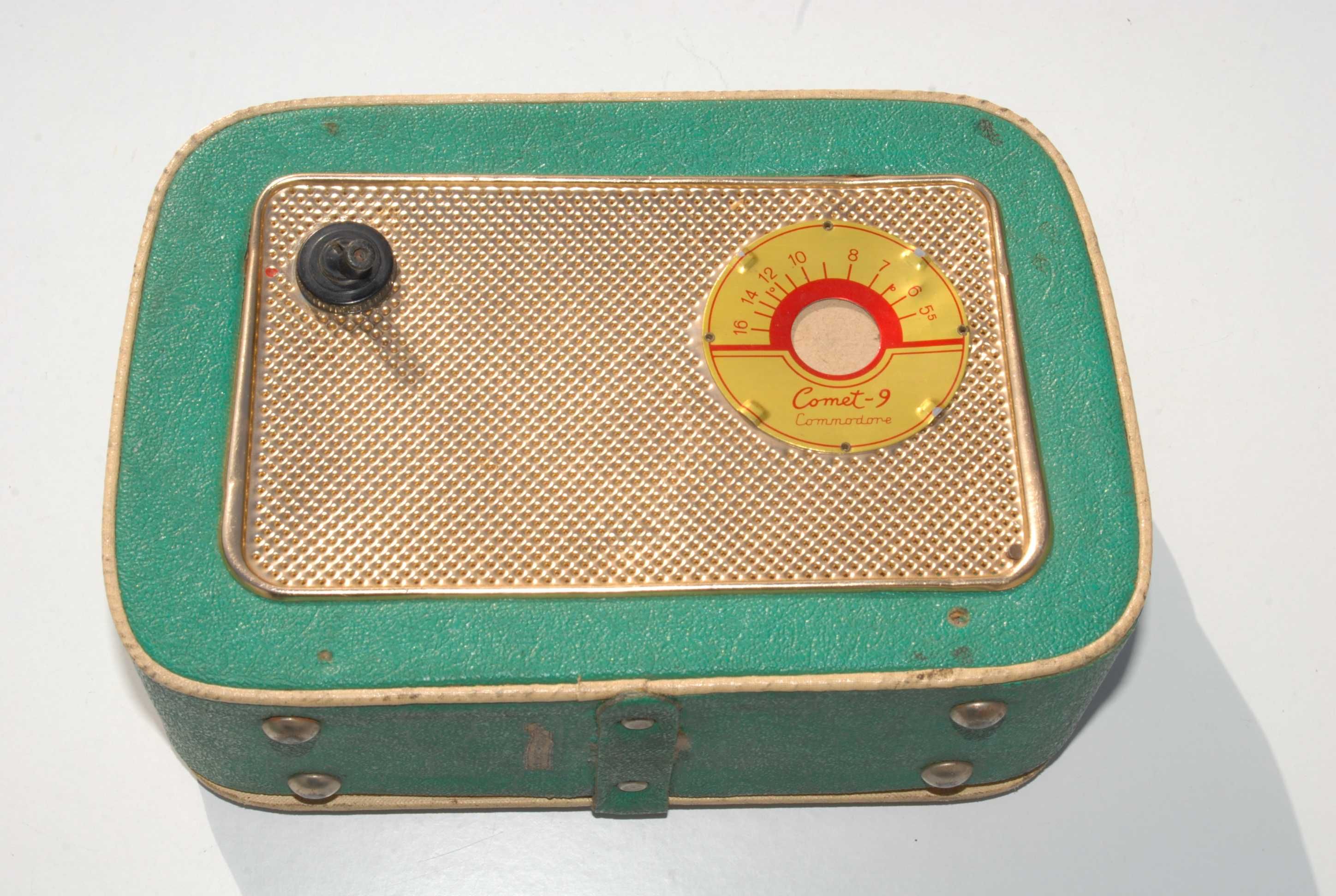 Stare Czechosłowackie Radio radyjko walizkowe Cometa-9 unikat