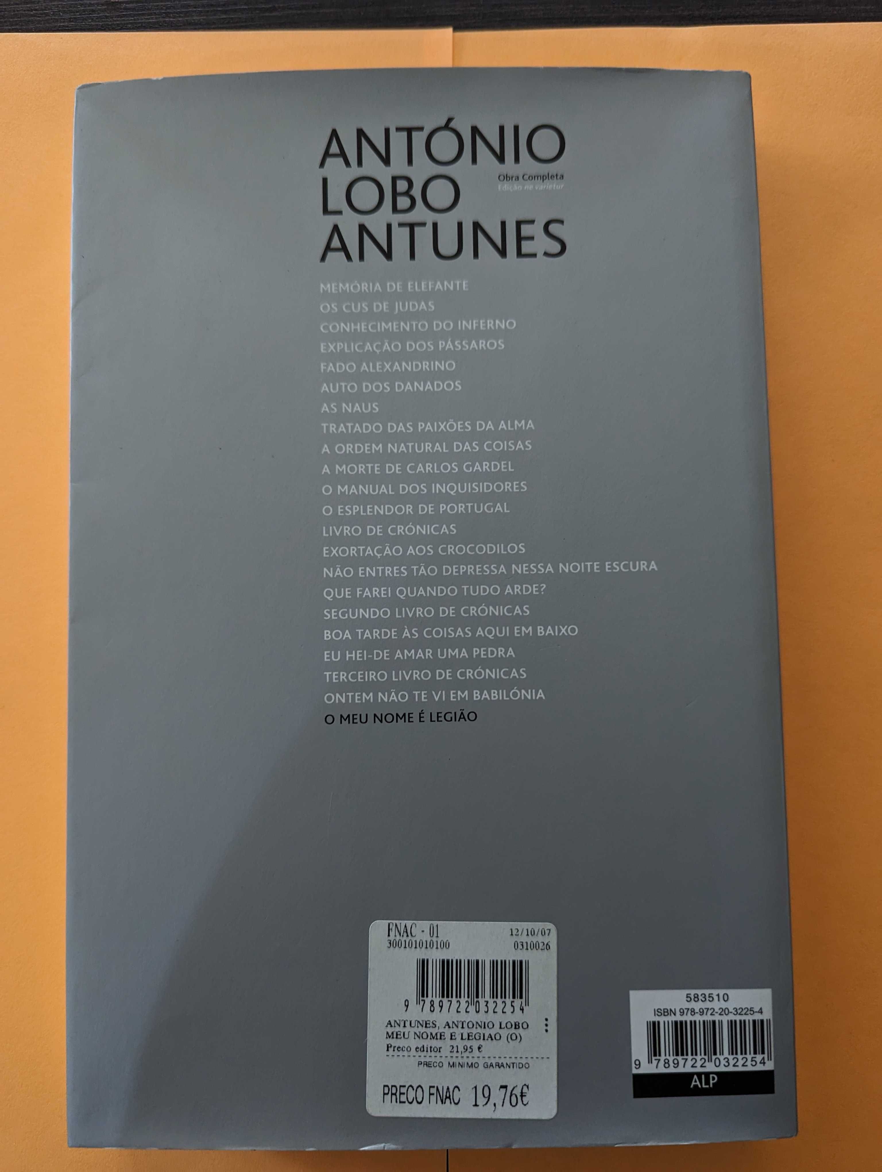 O Meu Nome É Legião - António Lobo Antunes