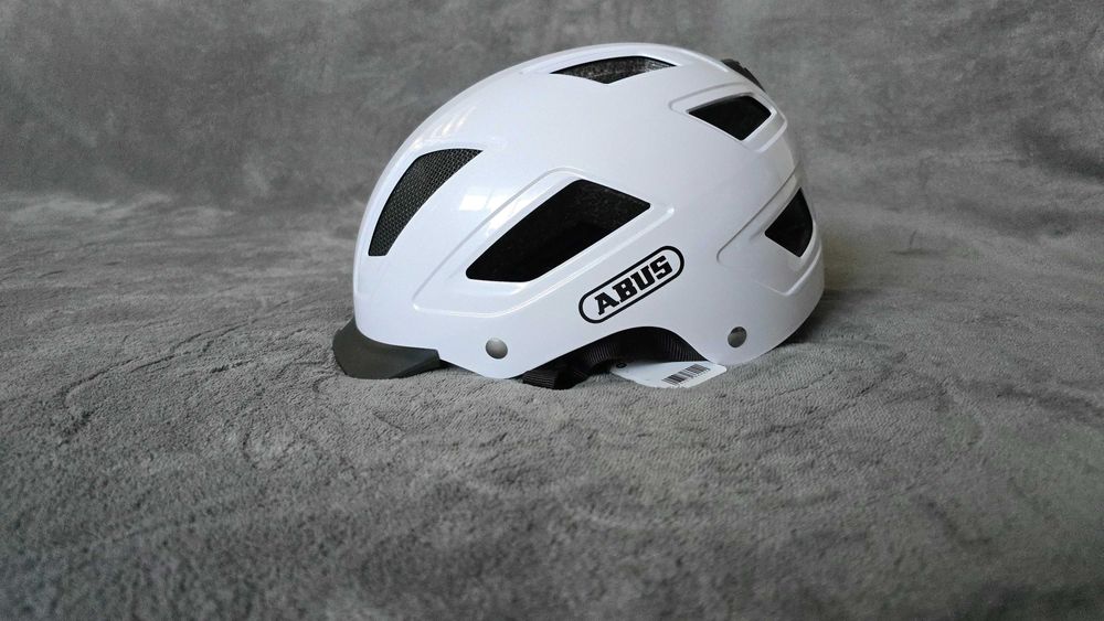 kask rowerowy ABUS HYBAN 2.0 Polar White rozmiar M 52-58cm