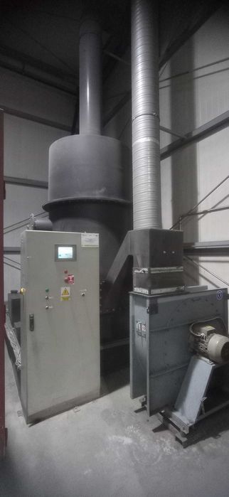 NEUTRALIZATOR amin z wentylatorem. PŁUCZKA do technologii cold-box