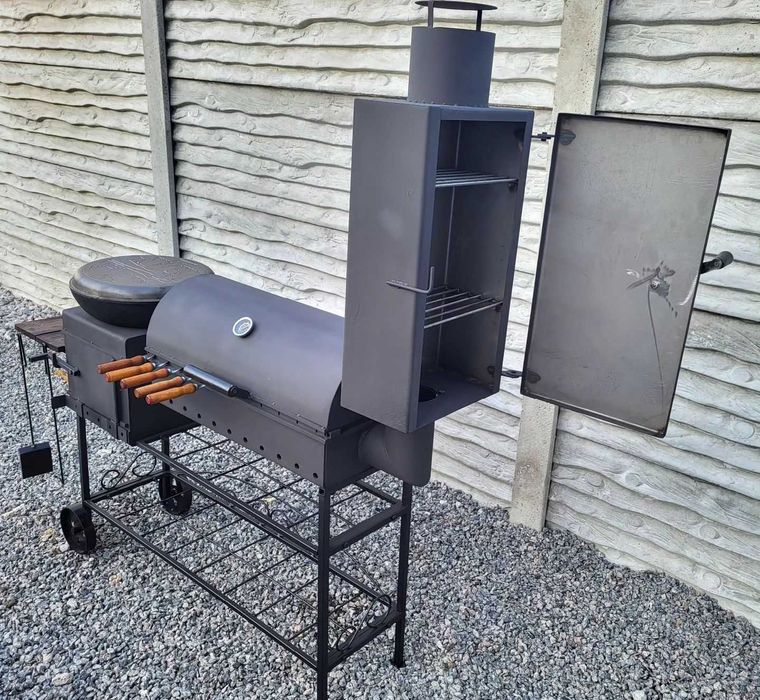 5мм! От завода/Усилен/ Мангал Смокер Коптильня Барбекю Печь для казана