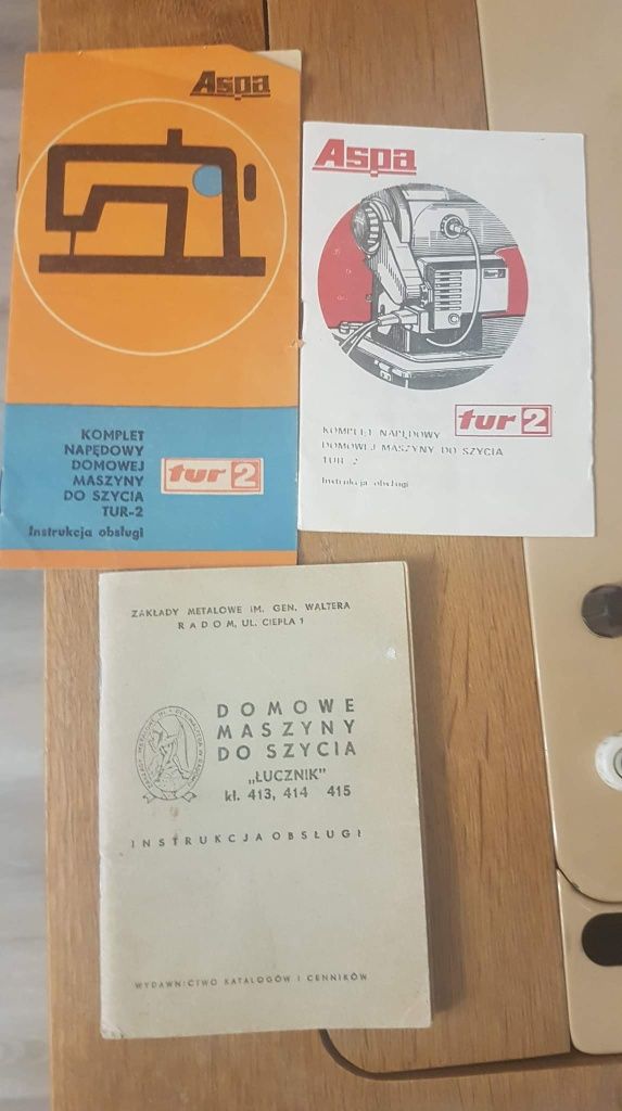 Maszyna Łucznik 414  z PRL
