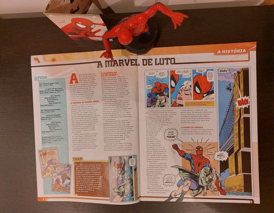 Busto Homem Aranha da Marvel