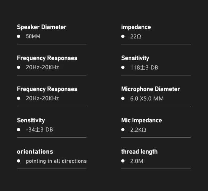 Słuchawki przewodowe stereo 7.1