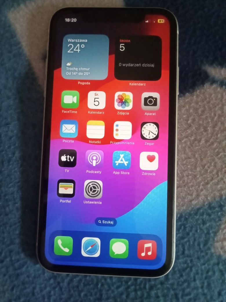 iPhone 11 w idealnym stanie